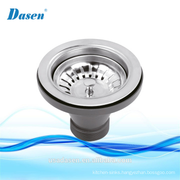 MXQ stainless steel single bowl Bar Sink Strainer Drain Head Stopper & Fliter Basket